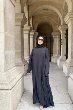 DRESS BLACK PLISSÉ – Image 2