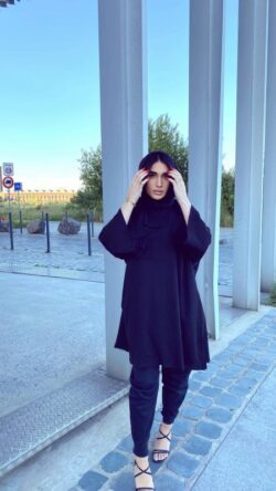 Pull Oversize black