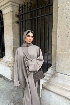 ABAYA TAUPE