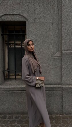ABAYA TAUPE